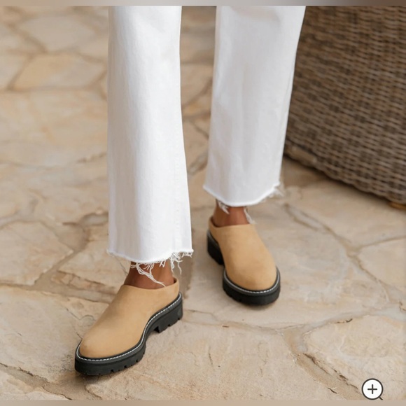 Jenni Kayne Shoes - JENNI KAYNE Oiled Leather Lug Sole Mule